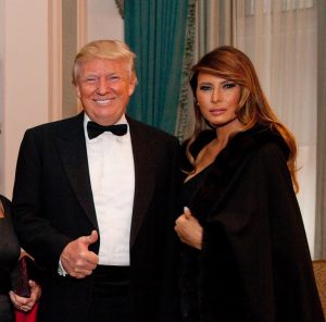 President Trump in a tuxedo