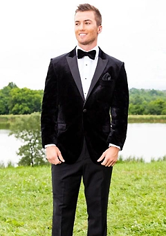 Black Velvet Tuxedo