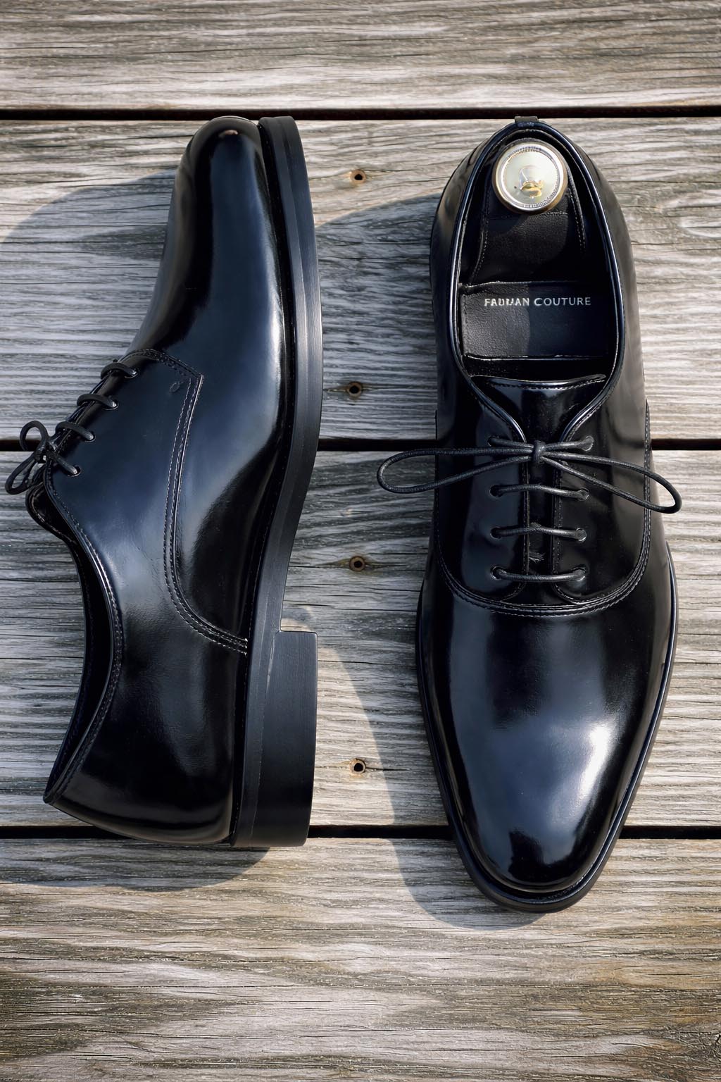 Classic Black Tuscany Oxford